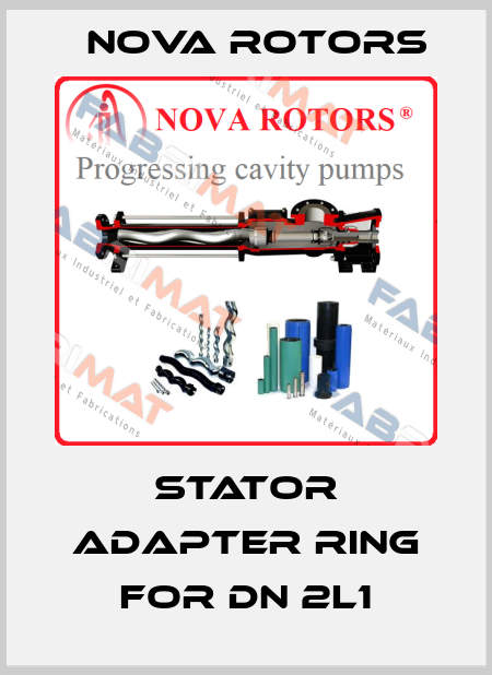 Stator adapter ring for DN 2L1 Nova Rotors