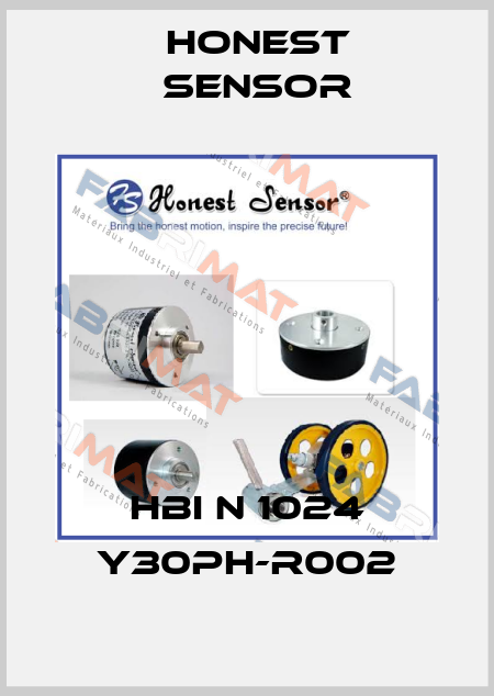HBI N 1024 Y30PH-R002 HONEST SENSOR