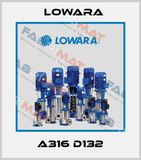 A316 D132 Lowara