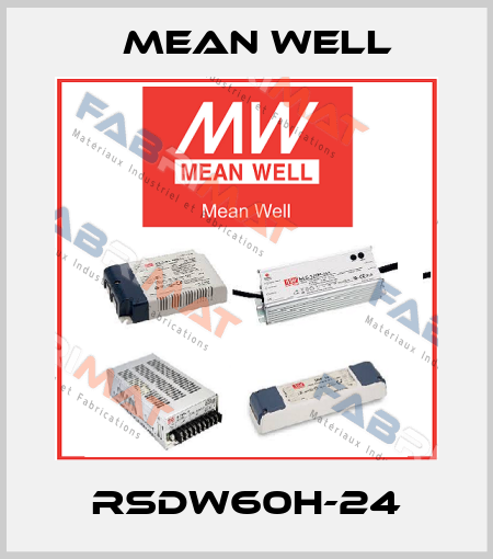 RSDW60H-24 Mean Well
