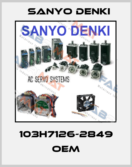 103h7126-2849 OEM Sanyo Denki