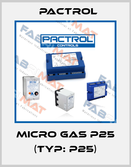 Micro Gas P25 (Typ: P25) Pactrol