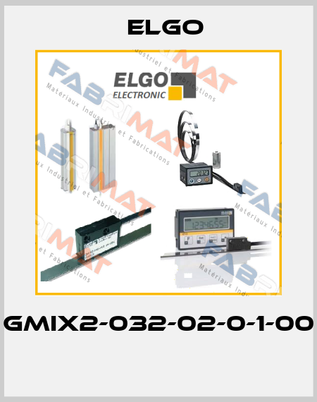 Gmıx2-032-02-0-1-00  Elgo