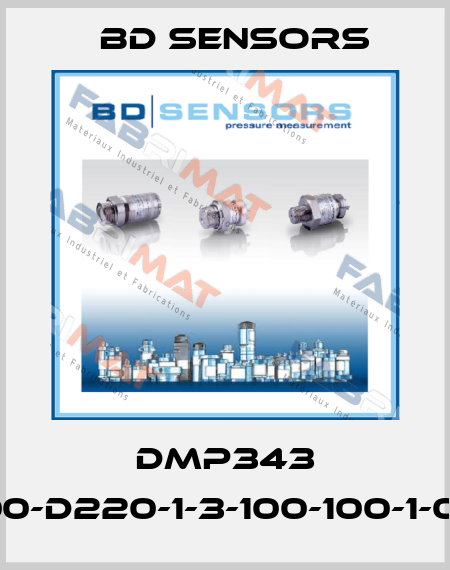 DMP343 100-D220-1-3-100-100-1-00 Bd Sensors