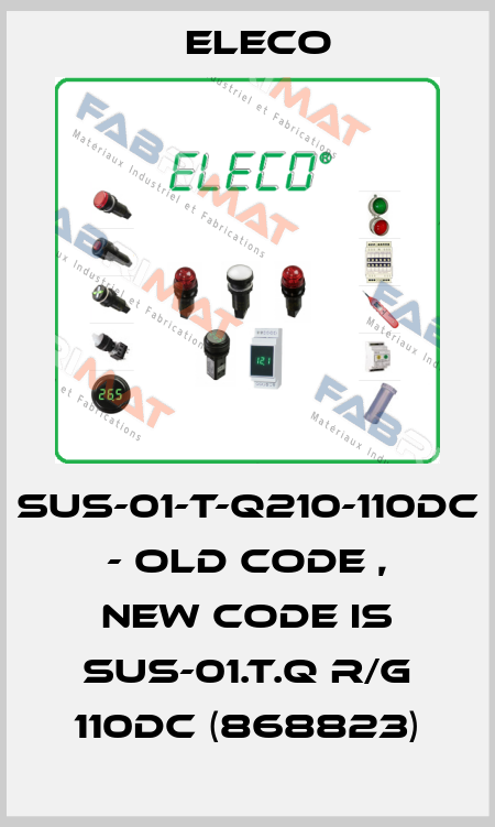 SUS-01-T-Q210-110DC - old code , new code is SUS-01.T.Q R/G 110DC (868823) Eleco