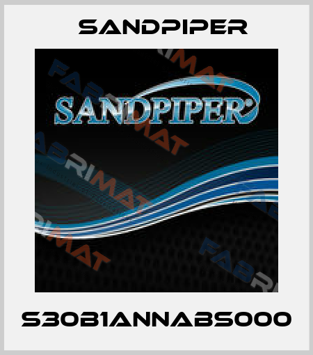 S30B1ANNABS000 Sandpiper