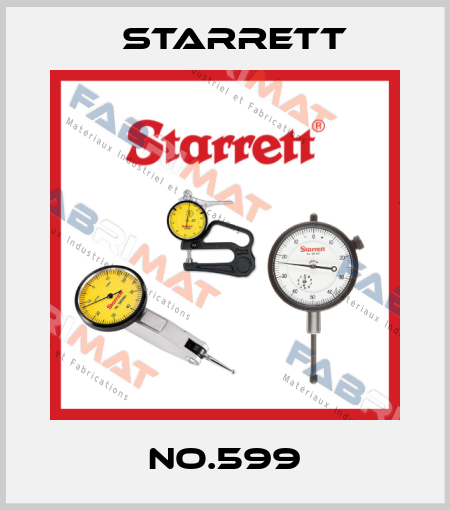 No.599 Starrett
