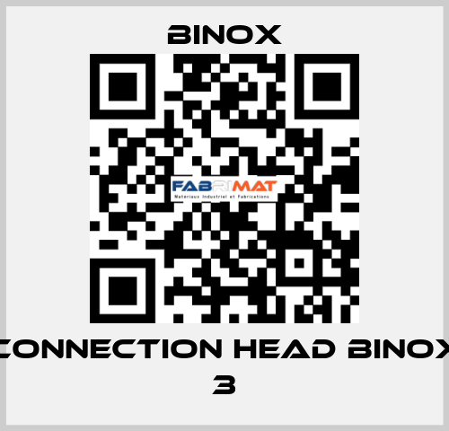 Connection head BINOX 3 Binox