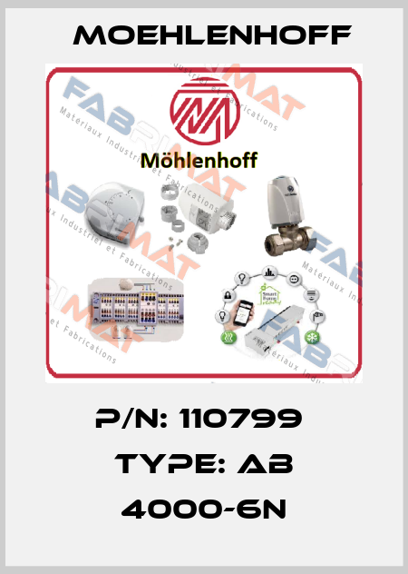p/n: 110799  Type: AB 4000-6N Moehlenhoff