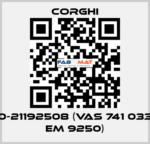 0-21192508 (VAS 741 033 EM 9250) Corghi
