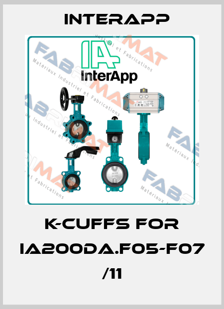K-cuffs for IA200DA.F05-F07 /11 InterApp