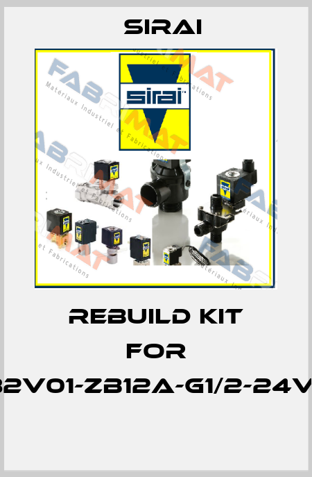 Rebuild Kit for L182V01-ZB12A-G1/2-24VDC  Sirai