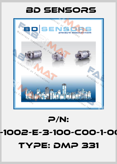 P/N: 110-1002-E-3-100-C00-1-006, Type: DMP 331 Bd Sensors