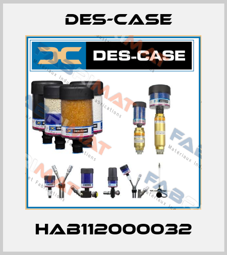 HAB112000032 Des-Case