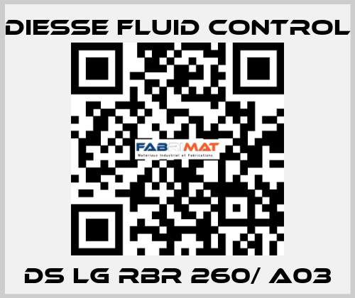 DS LG RBR 260/ A03 DIESSE Fluid Control