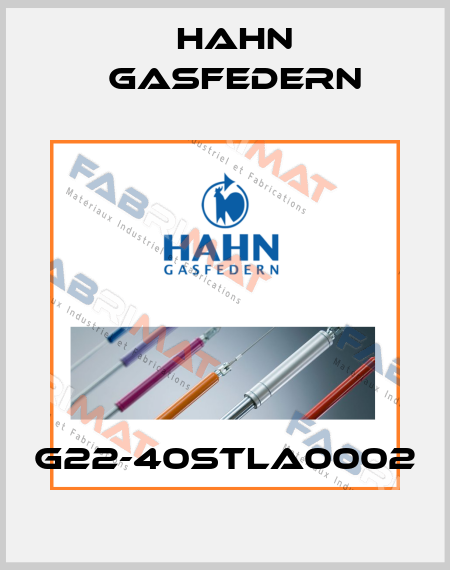 G22-40STLA0002 Hahn Gasfedern