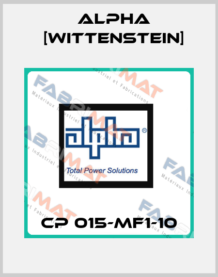CP 015-MF1-10 Alpha [Wittenstein]