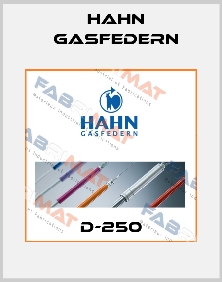 D-250 Hahn Gasfedern