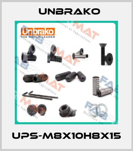 UPS-M8X10H8X15 Unbrako