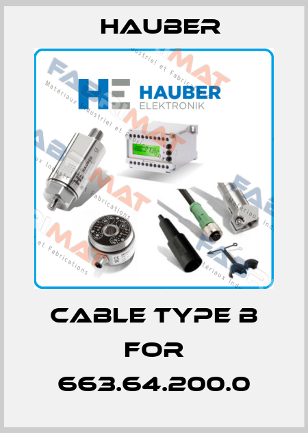cable type B for 663.64.200.0 HAUBER