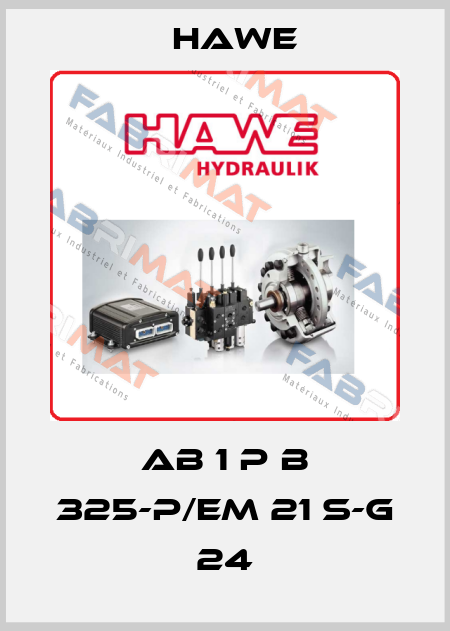 AB 1 P B 325-P/EM 21 S-G 24 Hawe