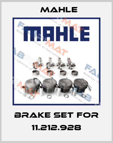 brake set for 11.212.928 MAHLE