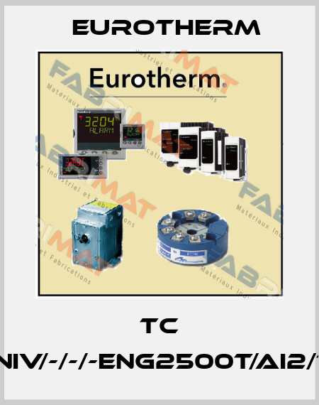 TC PC2500M/AI2/UNIV/-/-/-ENG2500T/AI2/TC/-/-/-NONE/ENG Eurotherm