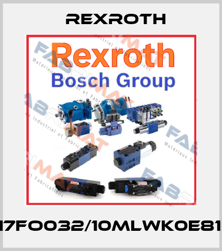 A17FO032/10MLWK0E81-0 Rexroth