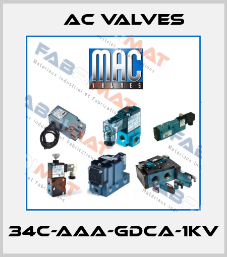 34C-AAA-GDCA-1KV МAC Valves