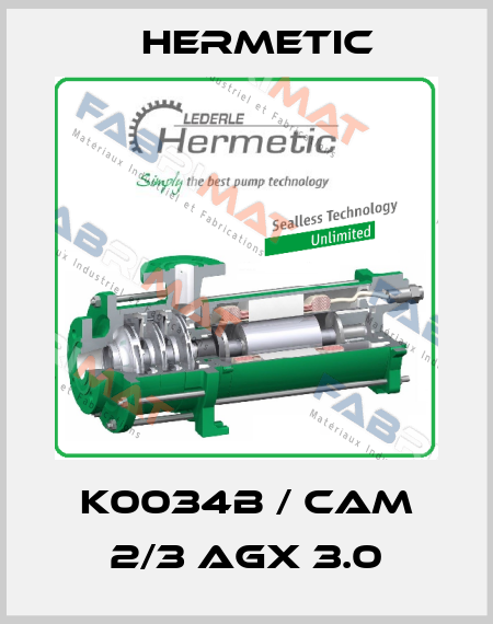 K0034B / CAM 2/3 AGX 3.0 Hermetic