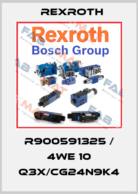 R900591325 / 4WE 10 Q3X/CG24N9K4 Rexroth