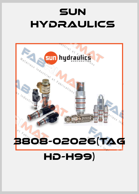 3808-02026(TAG HD-H99) Sun Hydraulics