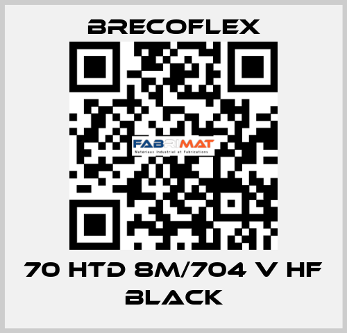 70 HTD 8M/704 V HF Black Brecoflex