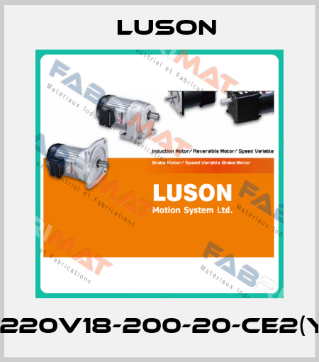 J220V18-200-20-CE2(Y) Luson