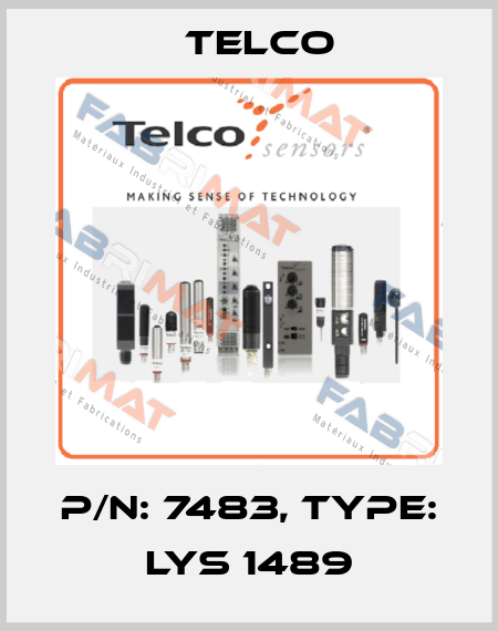 p/n: 7483, Type: LYS 1489 Telco