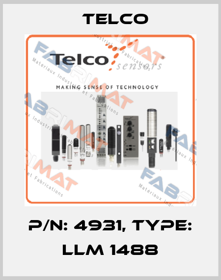 p/n: 4931, Type: LLM 1488 Telco
