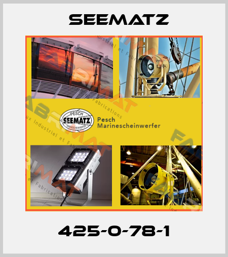 425-0-78-1 Seematz