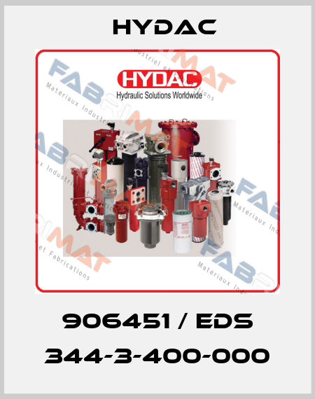 906451 / EDS 344-3-400-000 Hydac