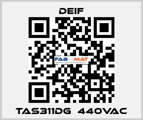 TAS311DG  440VAC Deif