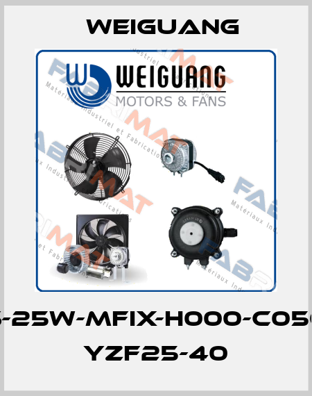 ES-25W-MFIX-H000-C0500 YZF25-40 Weiguang