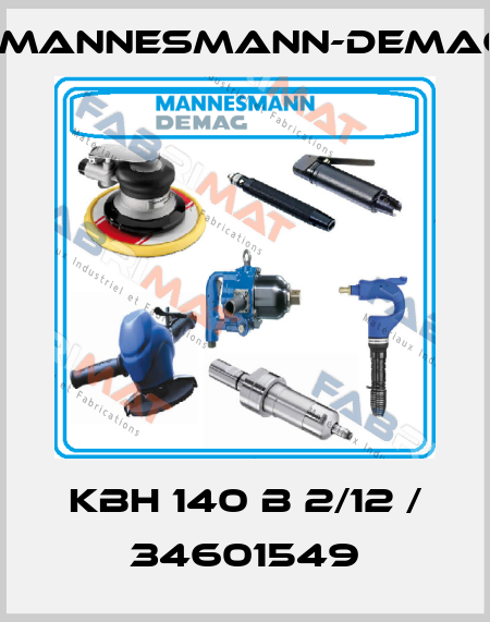 KBH 140 B 2/12 / 34601549 Mannesmann-Demag