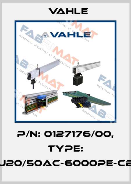 P/n: 0127176/00, Type: U20/50AC-6000PE-CB Vahle