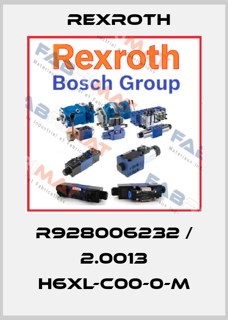 R928006232 / 2.0013 H6XL-C00-0-M Rexroth