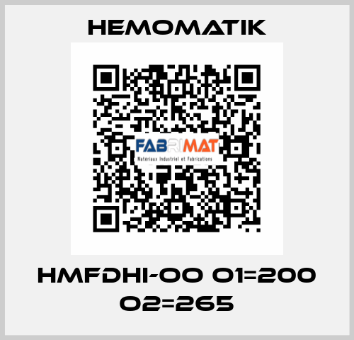 HMFDHI-OO O1=200 O2=265 Hemomatik