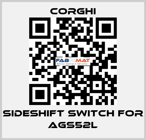 sideshift switch for AGS52L Corghi