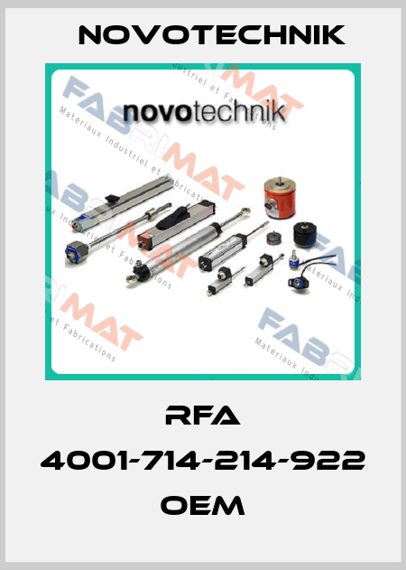 RFA 4001-714-214-922 OEM Novotechnik