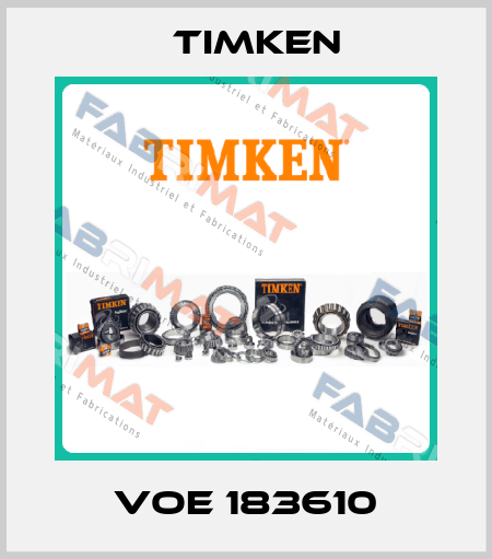 voe 183610 Timken