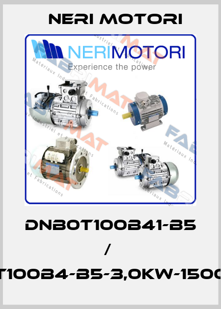 DNB0T100B41-B5 /  T100B4-B5-3,0kW-1500 Neri Motori
