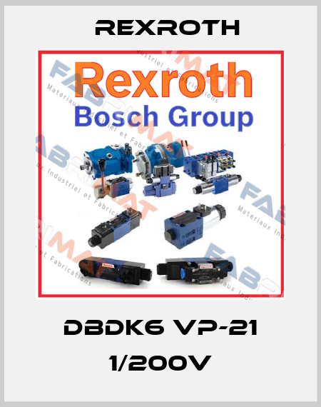 DBDK6 Vp-21 1/200V Rexroth