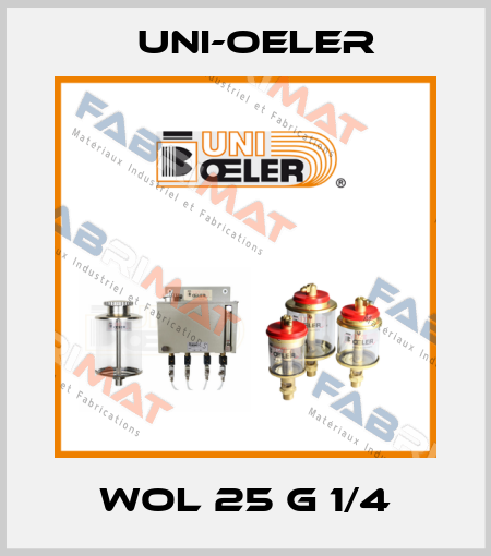 WOL 25 G 1/4 Uni-Oeler